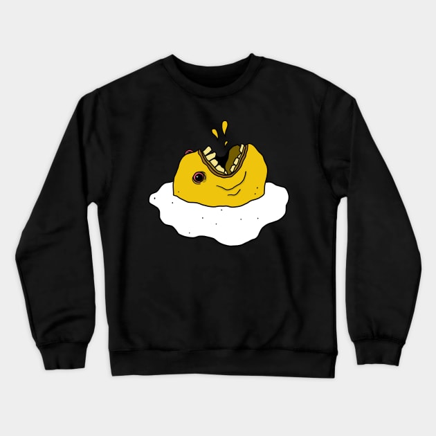 Fried egg Crewneck Sweatshirt by Purely simple doodles